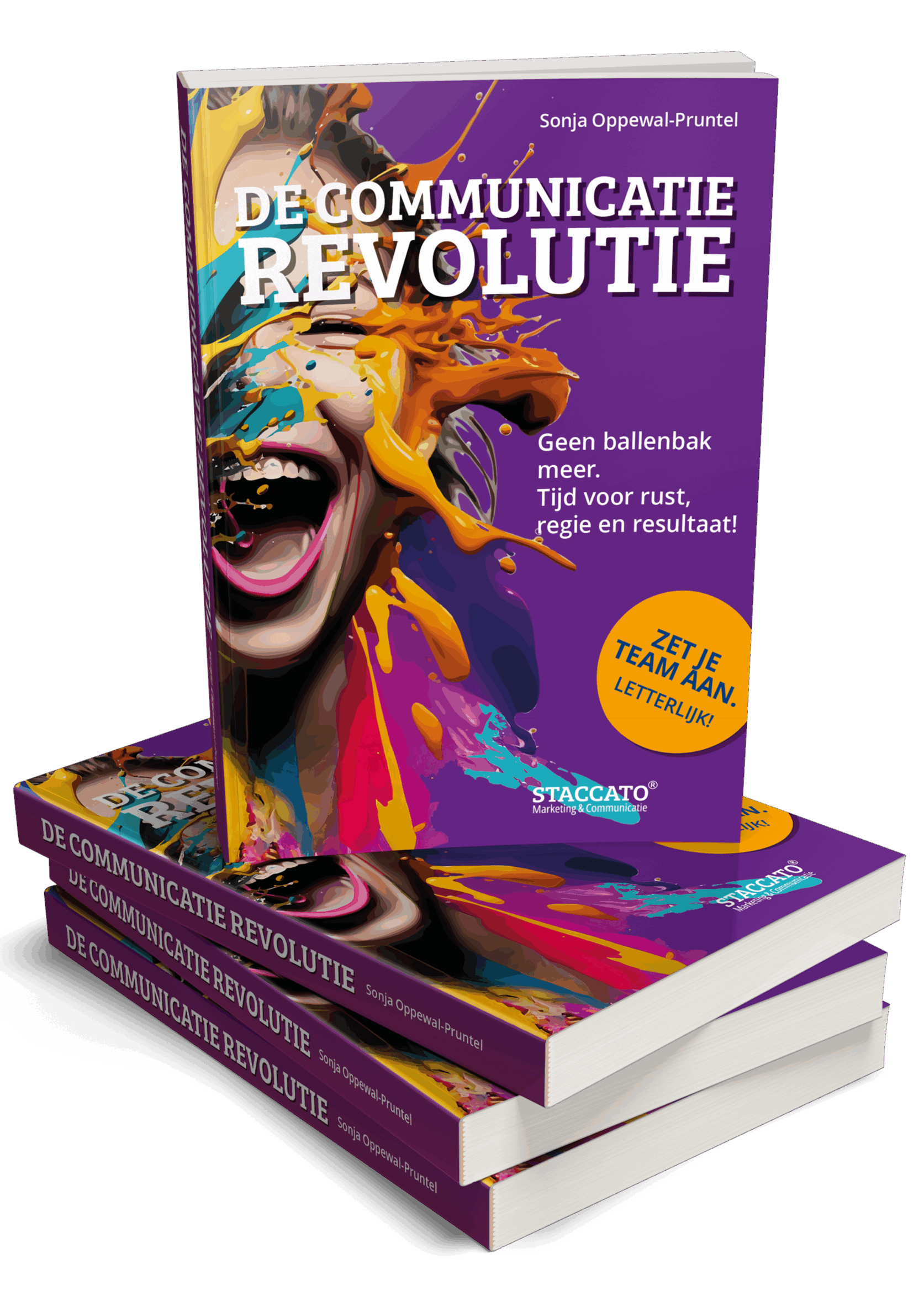 boek De Communicatie Revolutie Sonja Oppewal - Pruntel